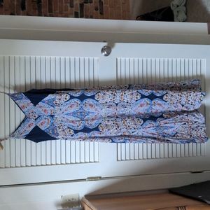 Paisley Boho Maxi Dress